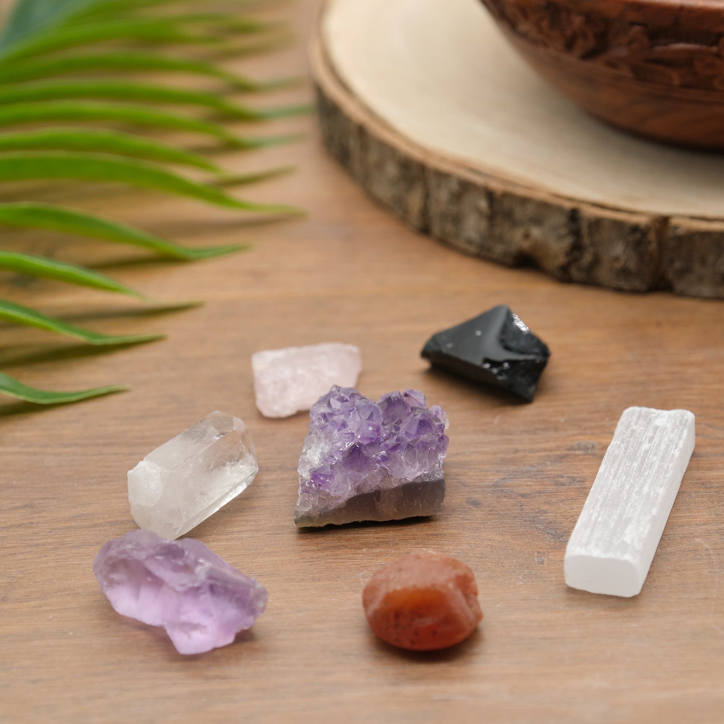 Small Natural Crystals Starter Kit Gift Set