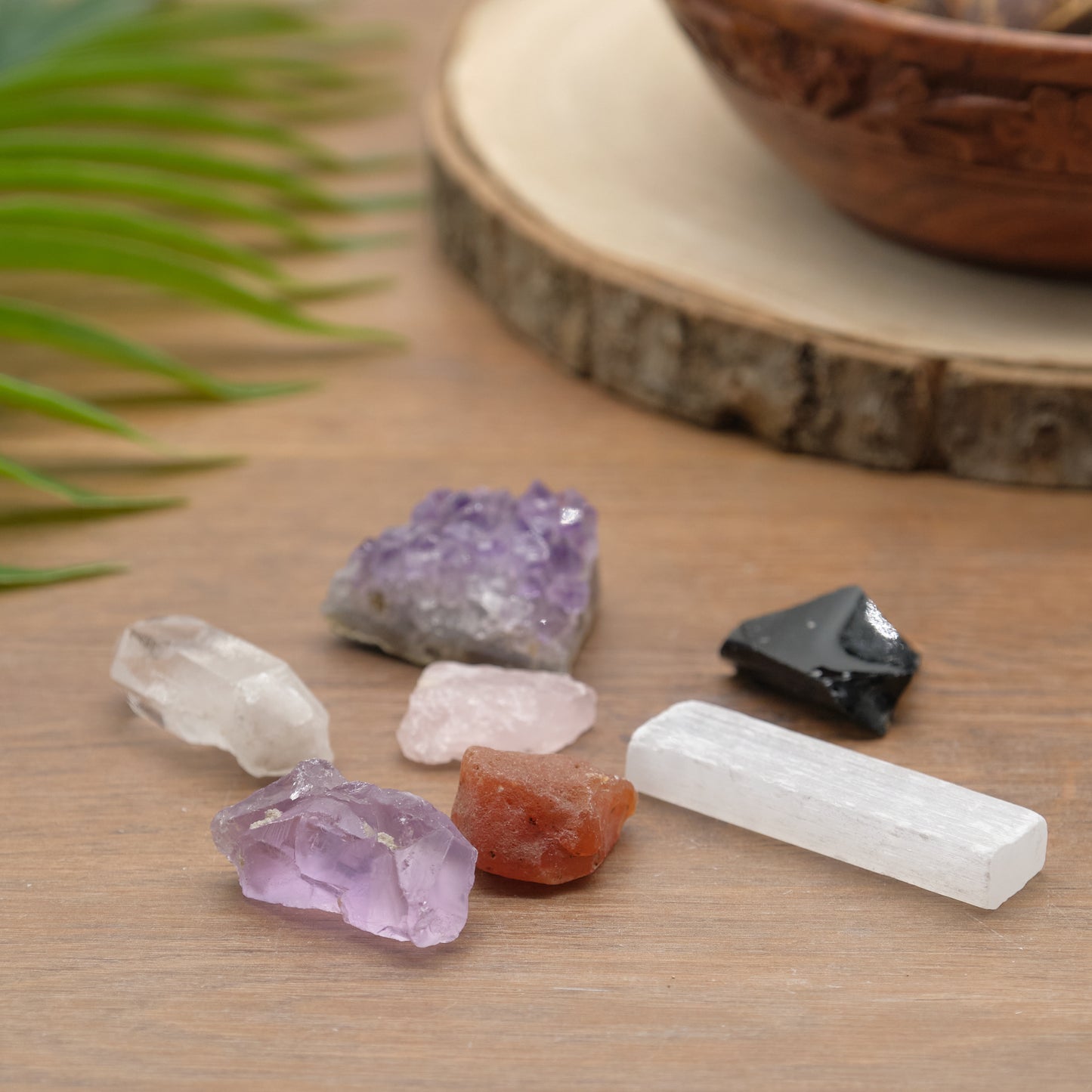 Small Natural Crystals Starter Kit Gift Set