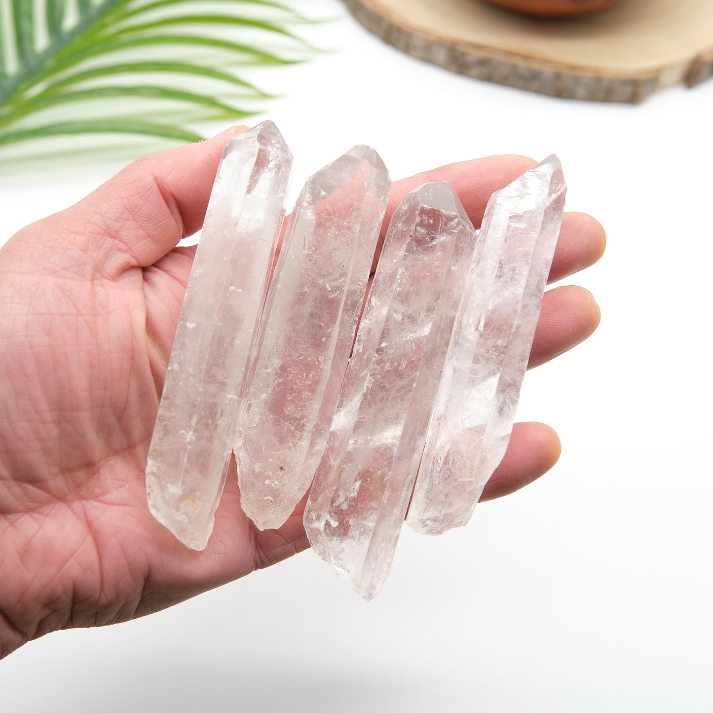 Natural Raw Large Clear Quartz Point x 1 Piece