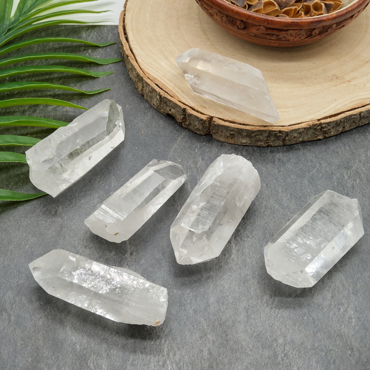 Natural Raw Large Clear Quartz Point x 1 Piece