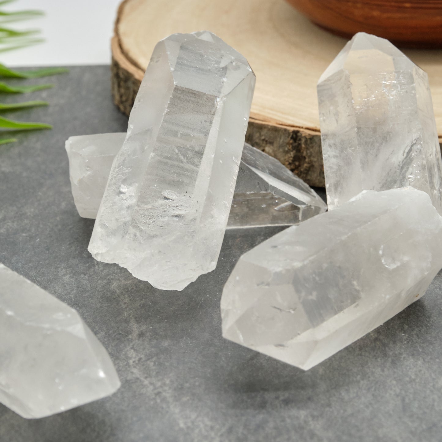 Natural Raw Large Clear Quartz Point x 1 Piece