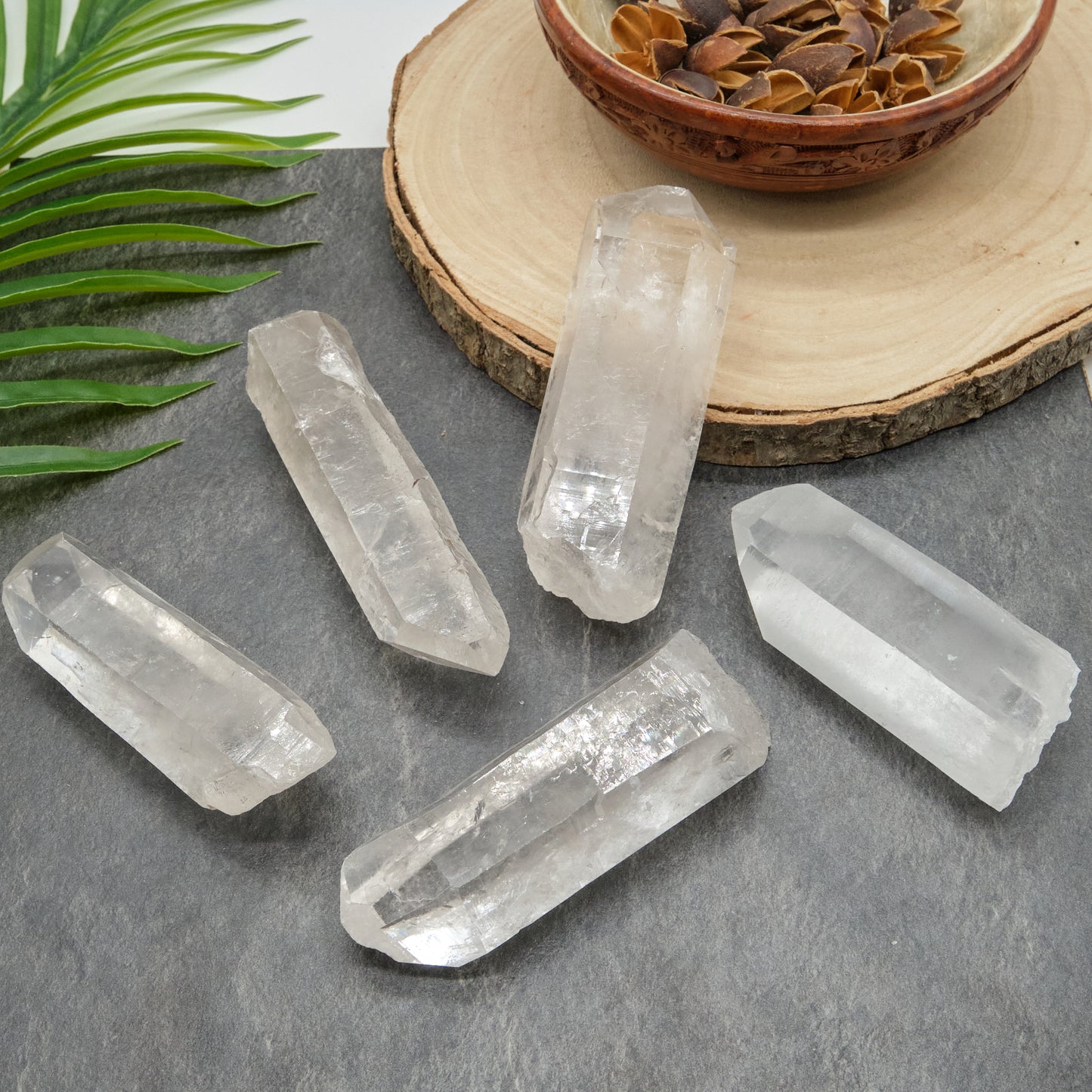 Natural Raw Large Clear Quartz Point x 1 Piece