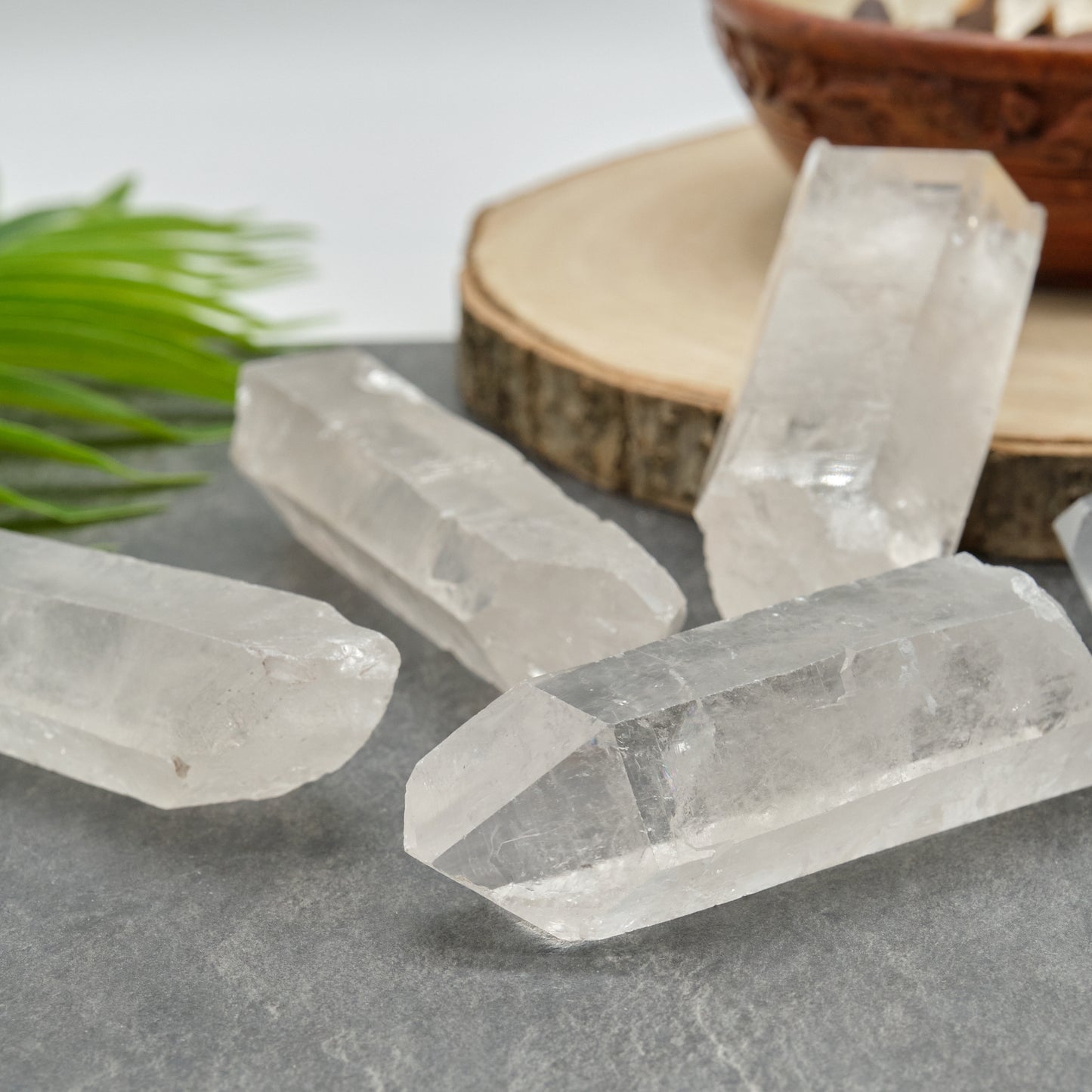 Natural Raw Large Clear Quartz Point x 1 Piece