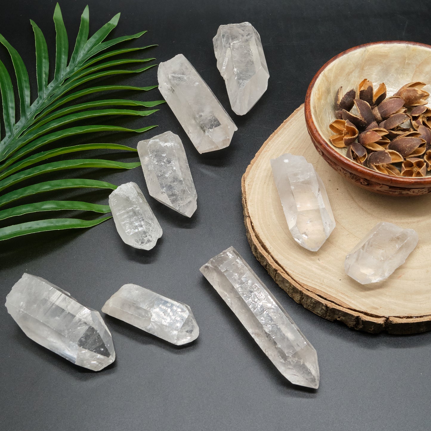 Natural Raw Large Clear Quartz Point x 1 Piece