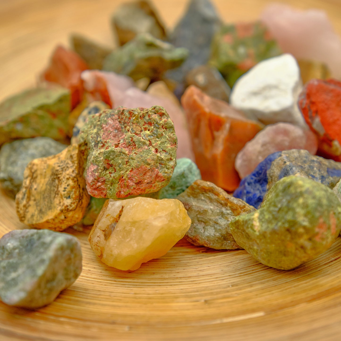 Rough Mixed Healing Crystals  Pure Serenity   