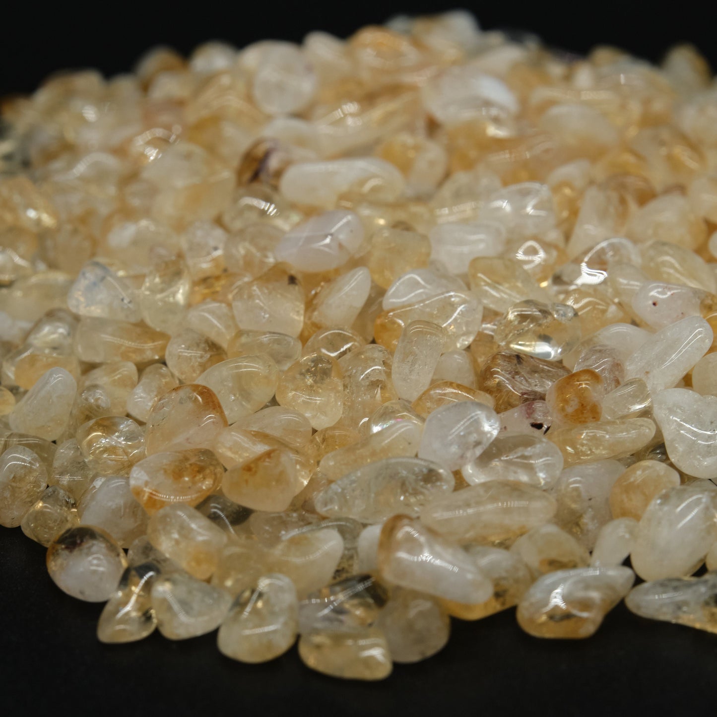 Citrine Crystal Chips (Heat Treated) 4-10mm Undrilled  Pure Serenity   