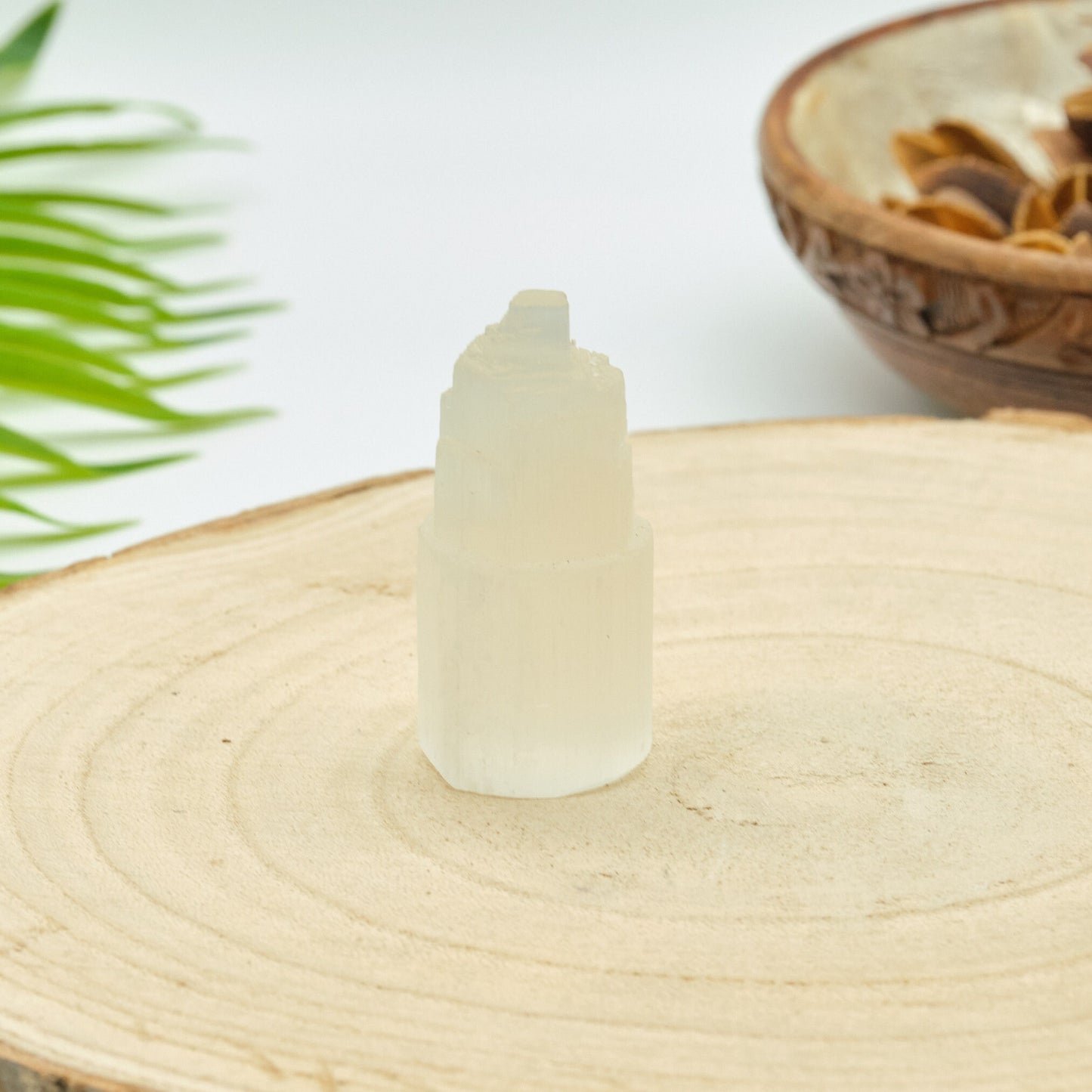 Small and Large Selenite Mountain 5cm and 10cm  Pure Serenity 5cm Mountain  