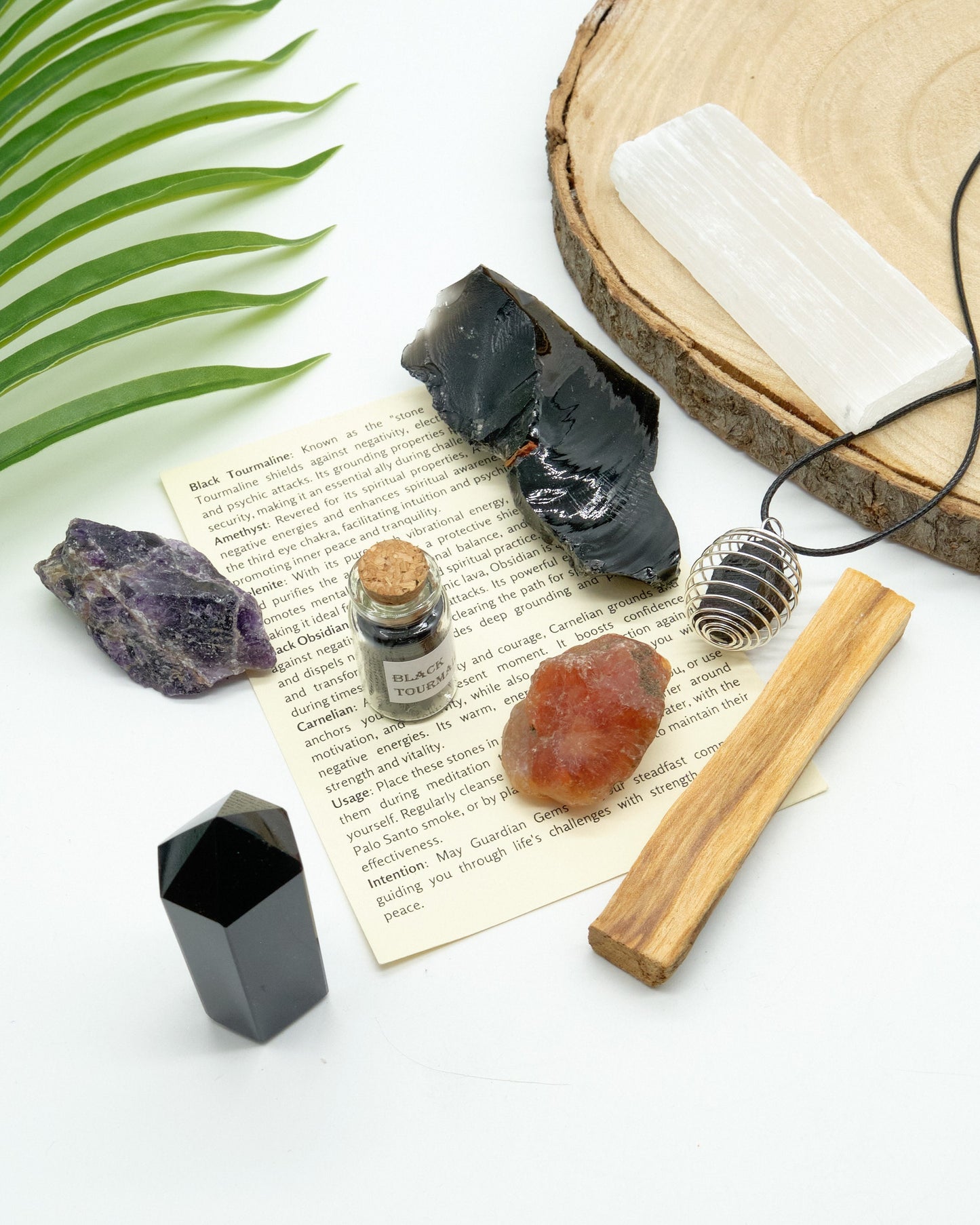 Protection Healing Crystals Gift Set  Pure Serenity   