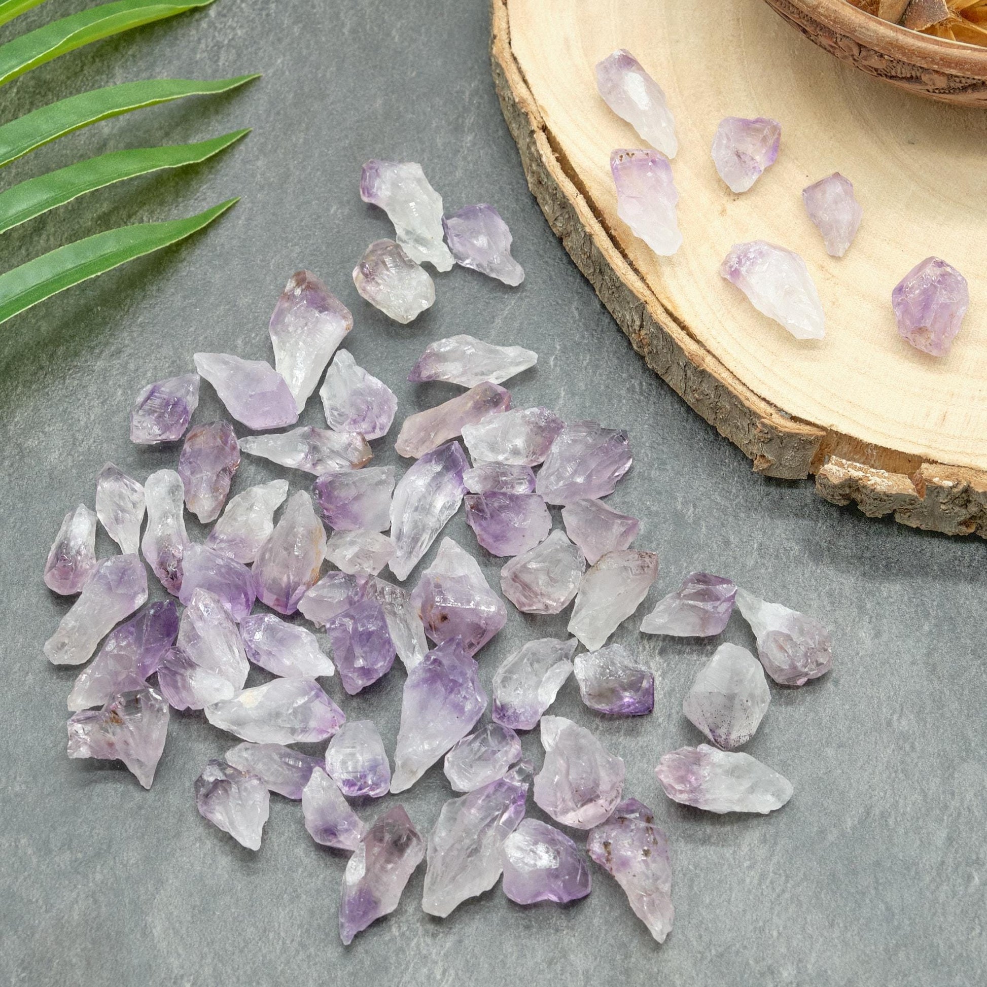 Rough Mini Amethyst Points 2-4cm  Pure Serenity   