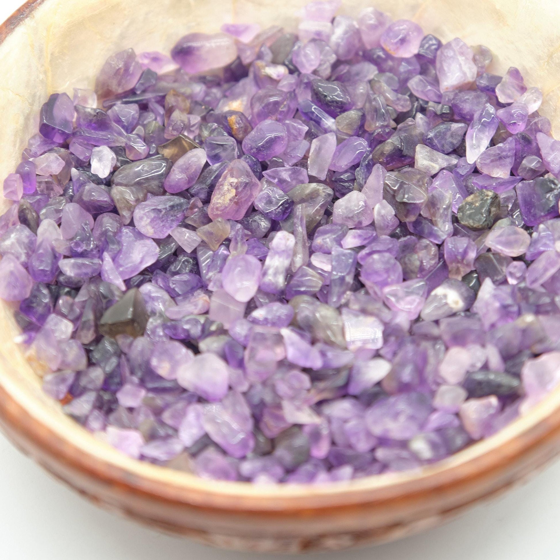 Amethyst Crystal Chips 4-10mm Undrilled  Pure Serenity   