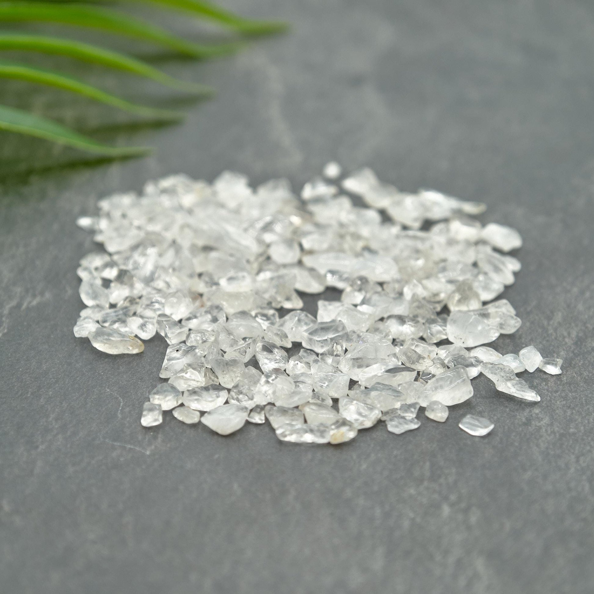 Clear Quartz Crystal Chips 4-10mm Undrilled  Pure Serenity   