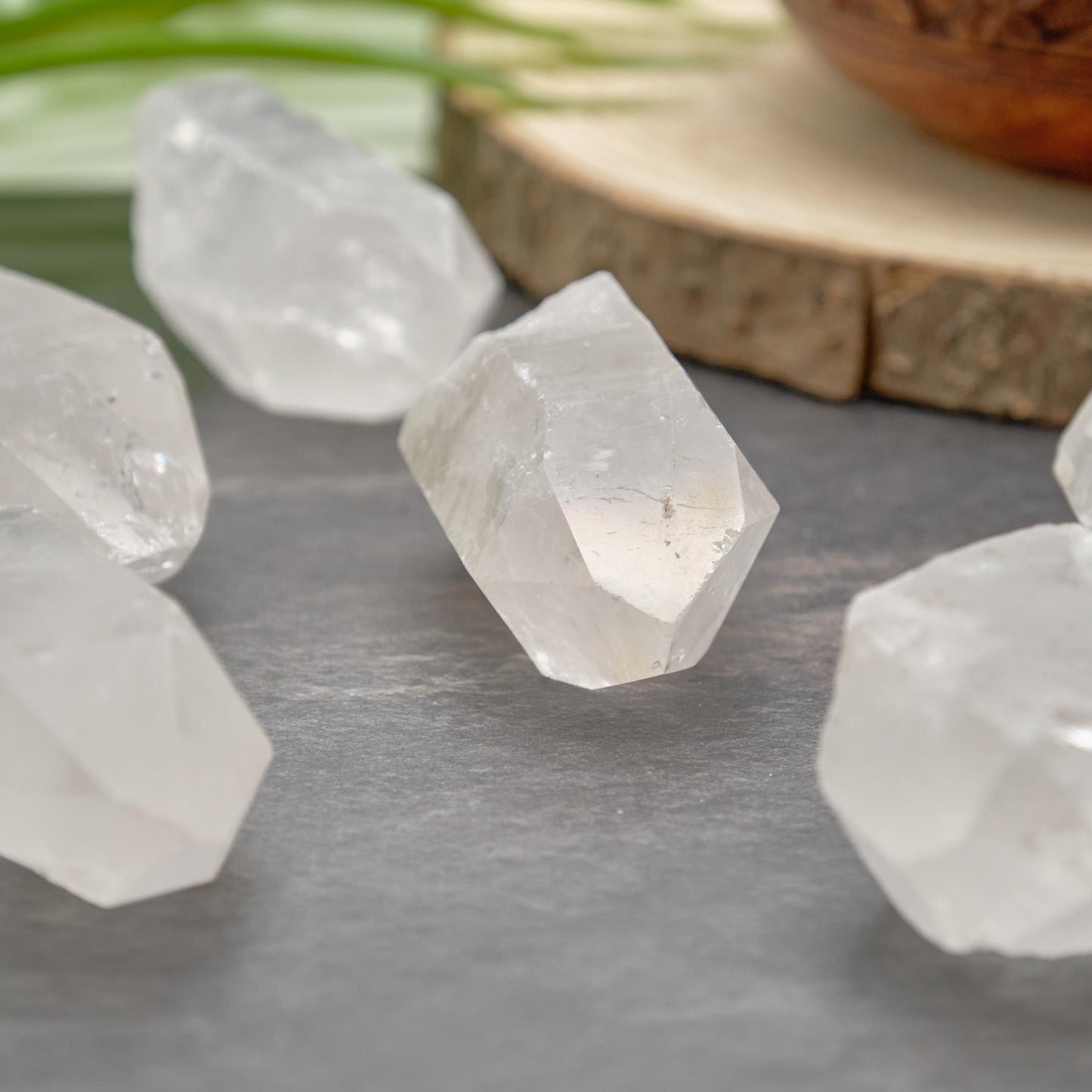 Natural Large Clear Quartz Point  Pure Serenity   