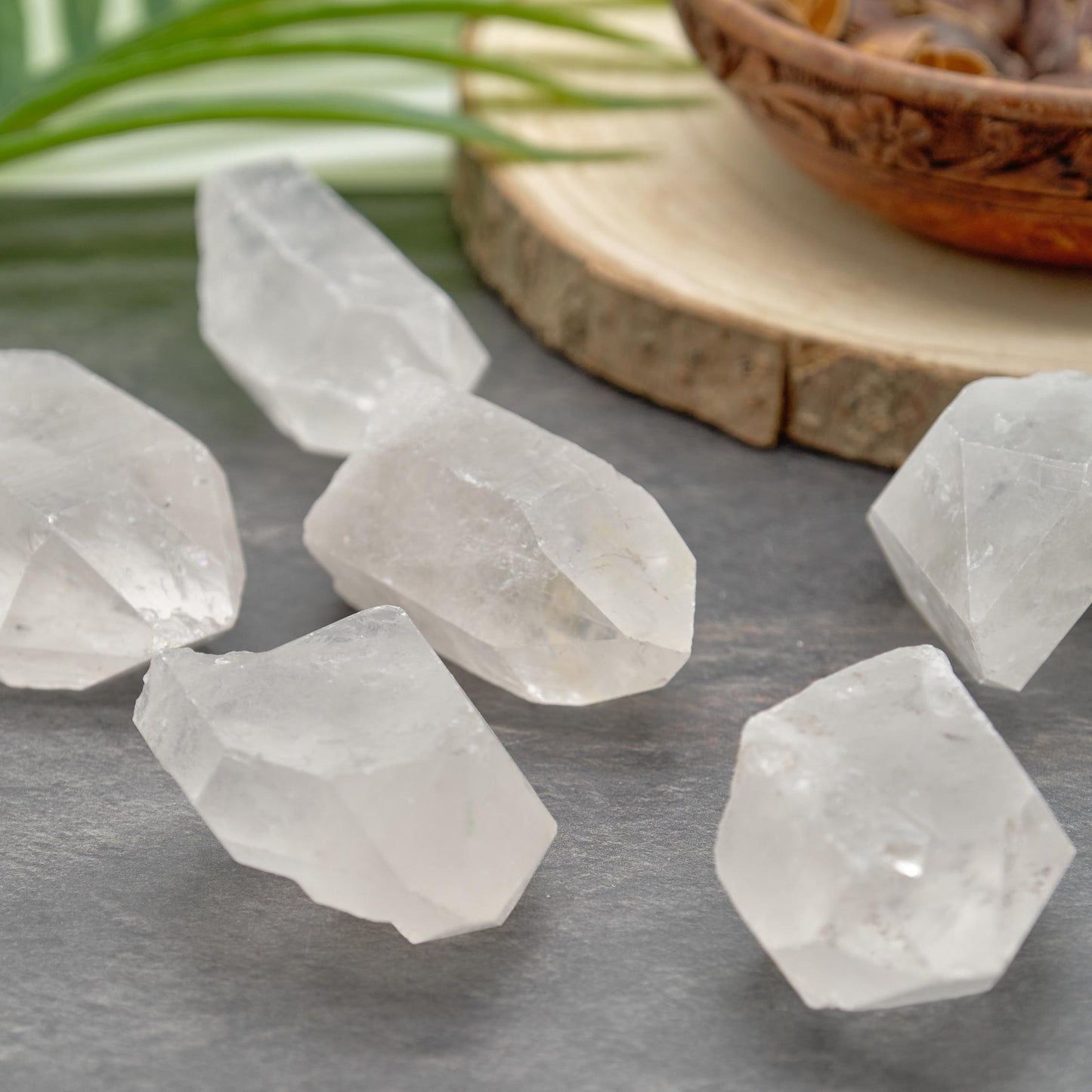 Natural Large Clear Quartz Point  Pure Serenity   