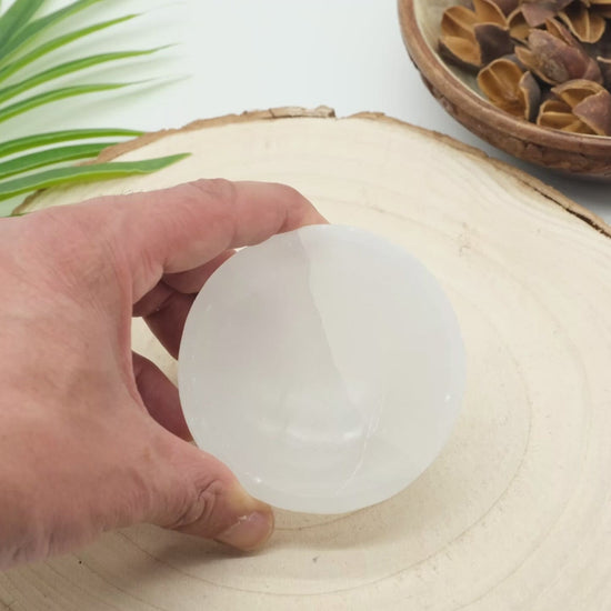 selenite charging bowl for cleansing crystals home decor 